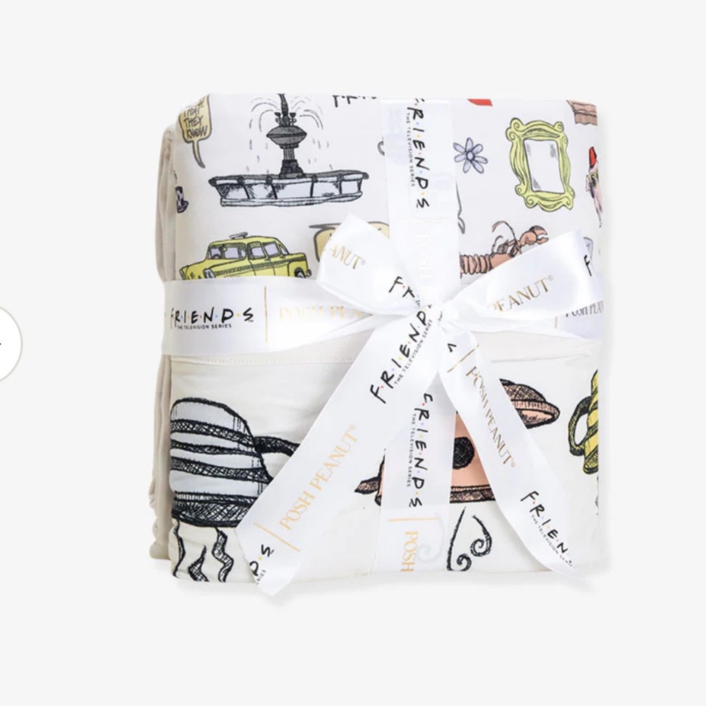 Posh Peanut Luxe Patoo Blanket - FRIENDS